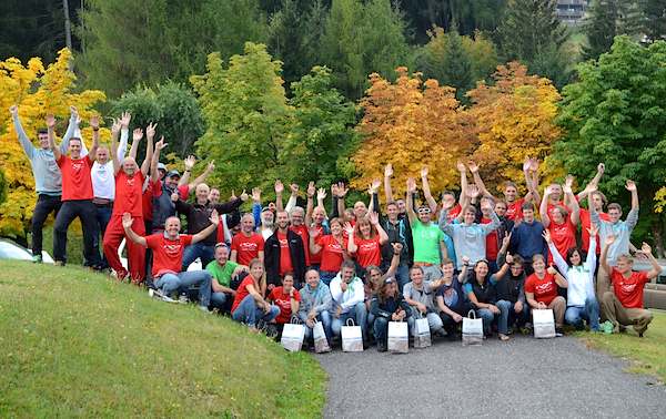 Team Meeting & NOVA „Pilots of the Year 2013“ – Big Party in Val Gardena