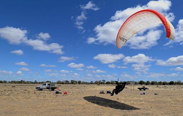 Sebastian Benz chasing records in Australia: New OZ record achieved –  next goal… 400 km