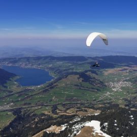 Schweizerische Seen-Tour – einer der schönsten Flüge in 33 Gleitschirm-Jahren