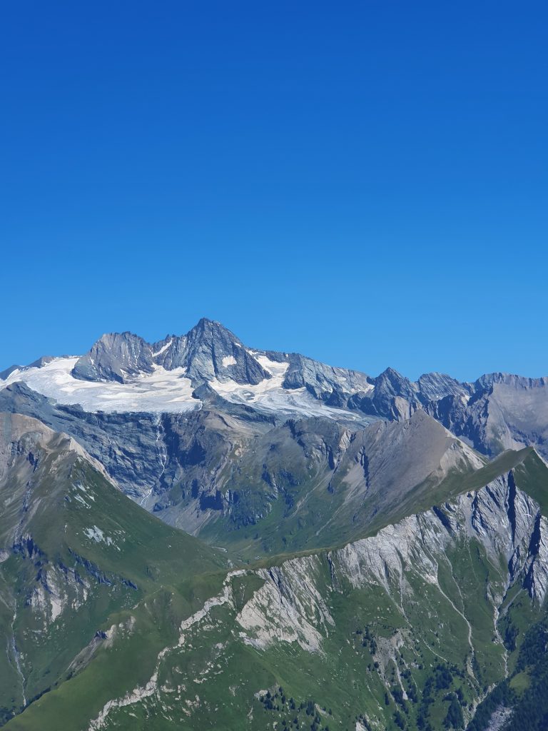 Anflug auf den Großglockner